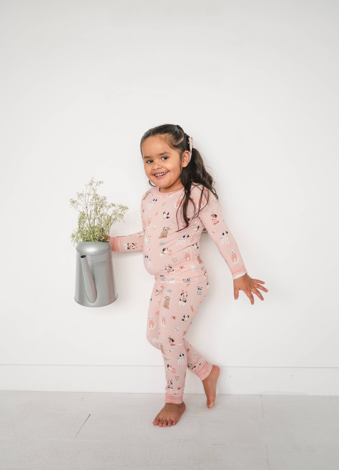 DreamLet - Puppy Egg Hunt (Long Sleeve PJ) - Pink