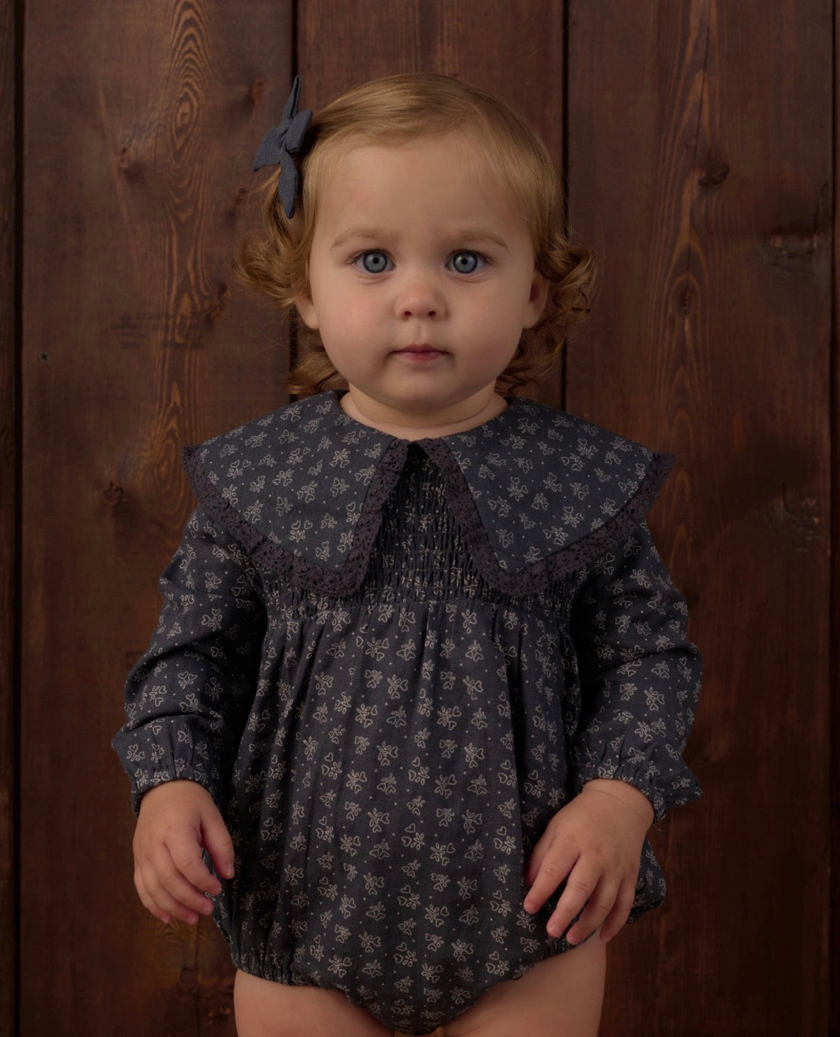 Rylee + Cru - Fern Romper - Heart Ditsy