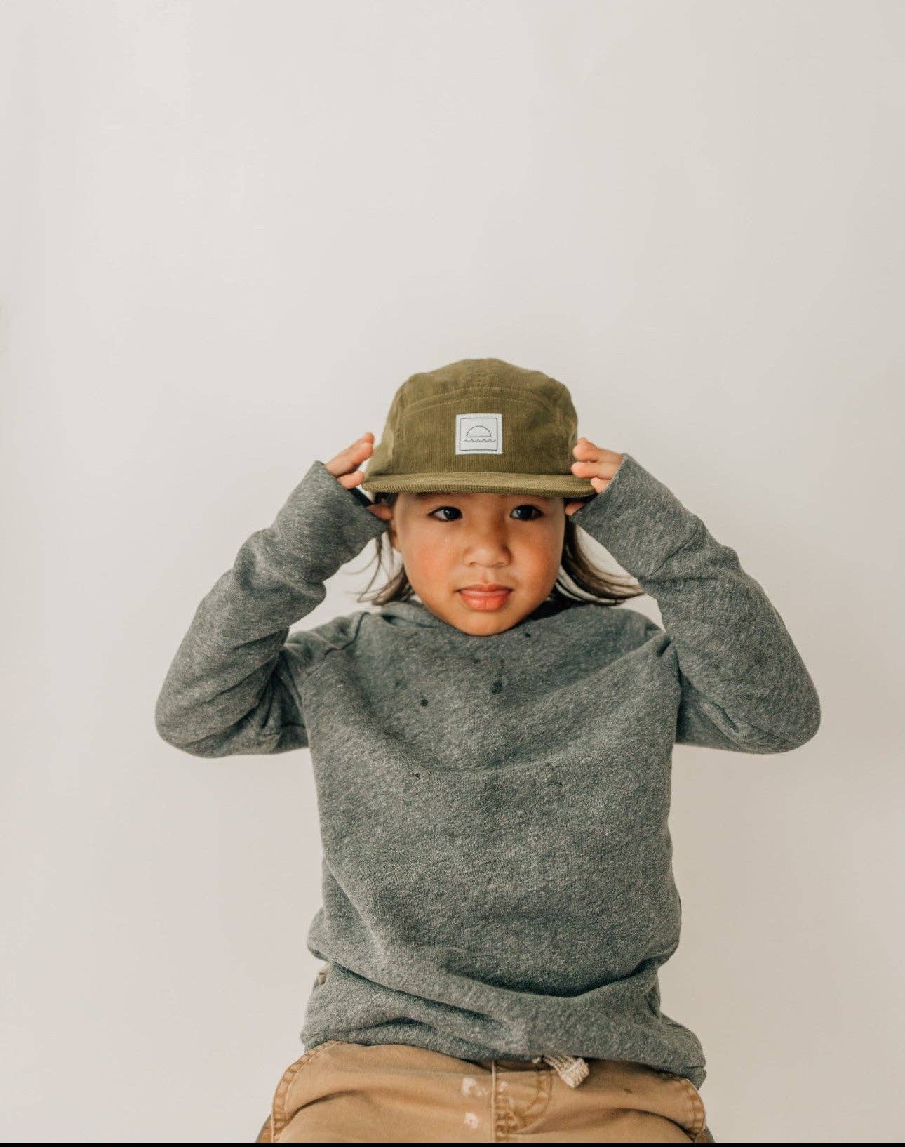 HEY AUGUST CO - Corduroy Five-Panel in Moss