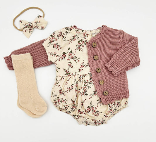 OLIVE & CRADLE - Anessa Romper Set