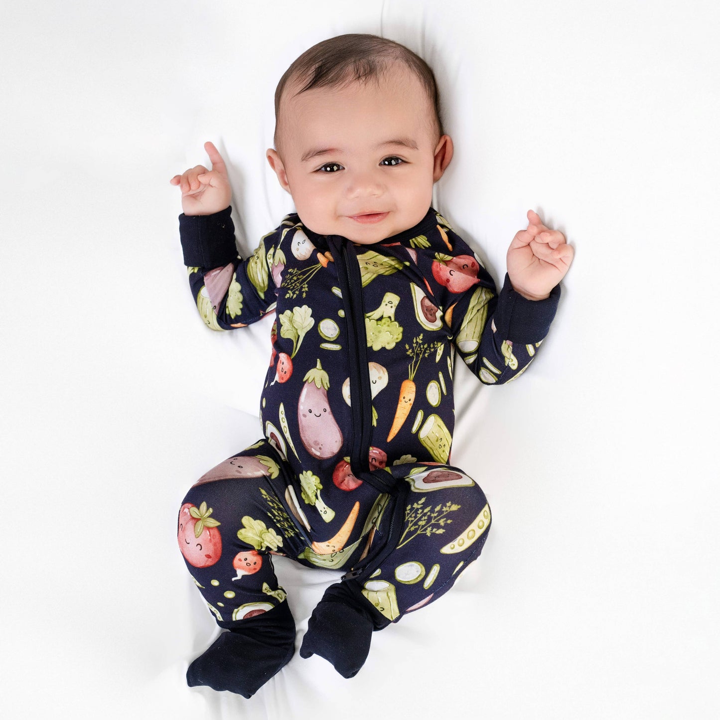 Jammie Session Jammies - Love You Veggie Much Romper