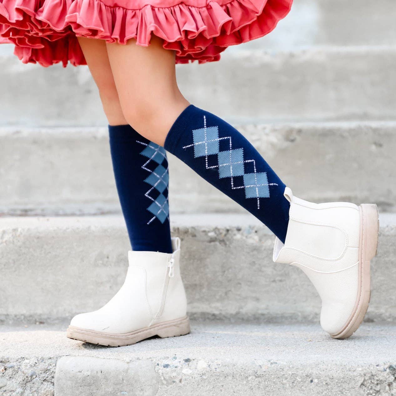 Little Stocking Co. - School Girl Knee High Sock 3-Pack: 4-6 YEARS