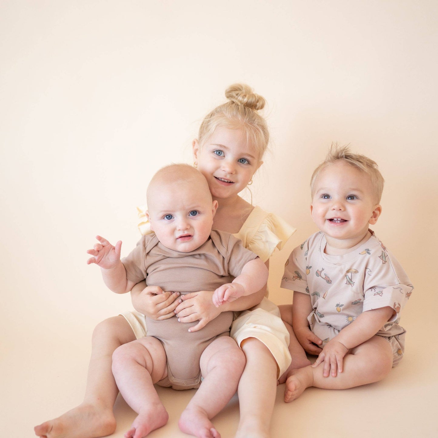 bug + bean kids - Organic Cotton Bubble Romper – Summer Vibes