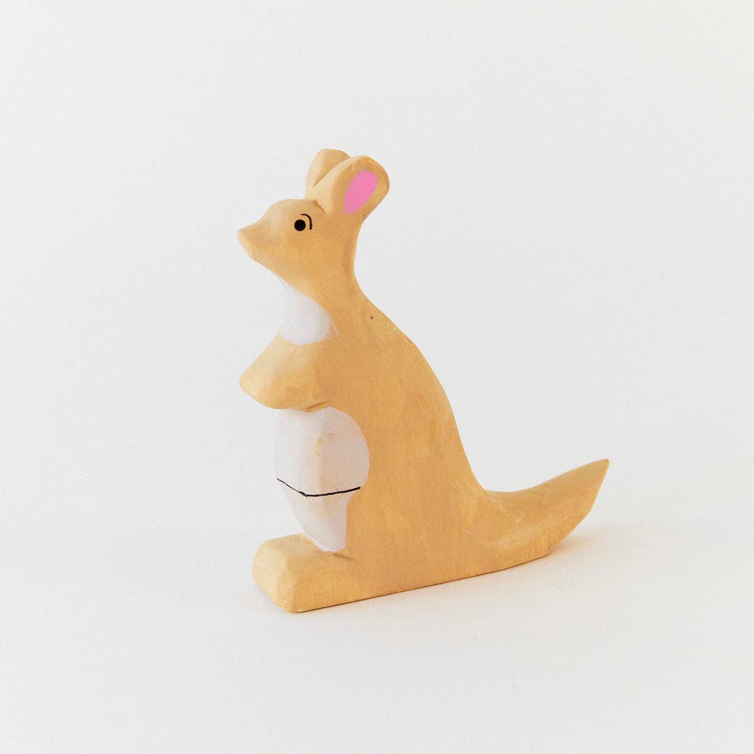 Sarah’s Silks - Kanga Wooden Figure