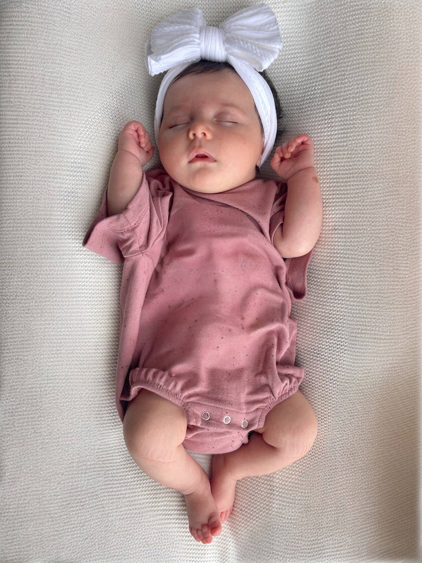 SIIX Collection - Mauve Speckle / T-Shirt Bubble