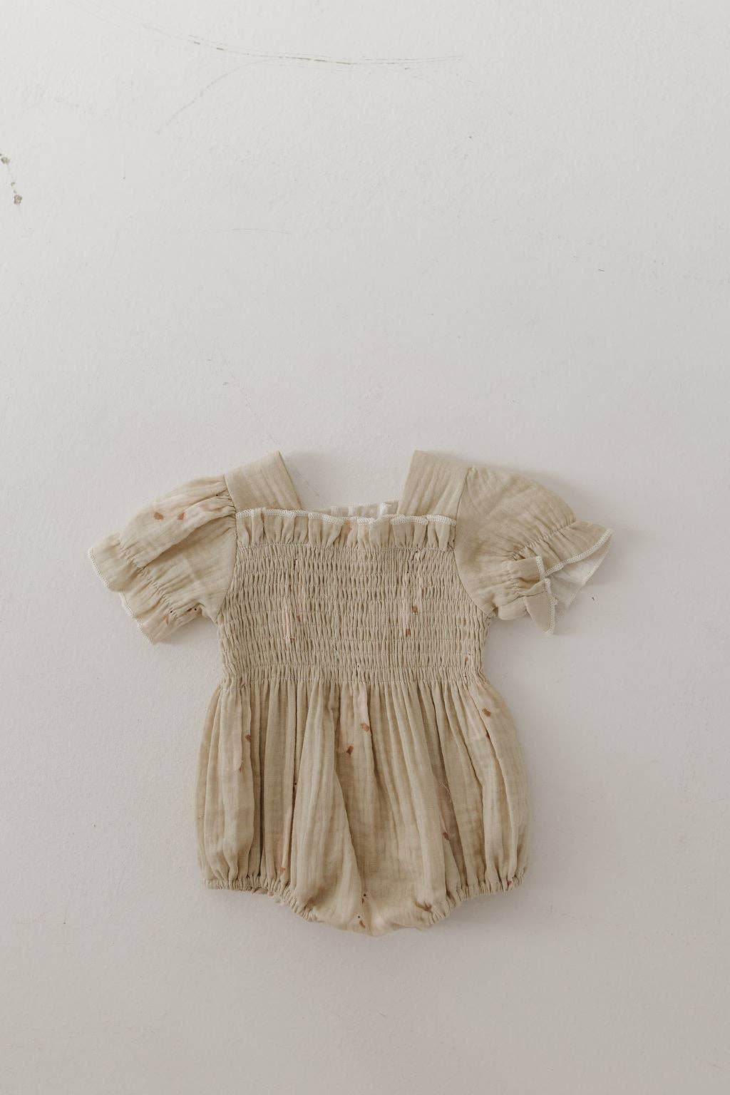 Forever French Baby - Ruffle Muslin Romper | Silly Goose