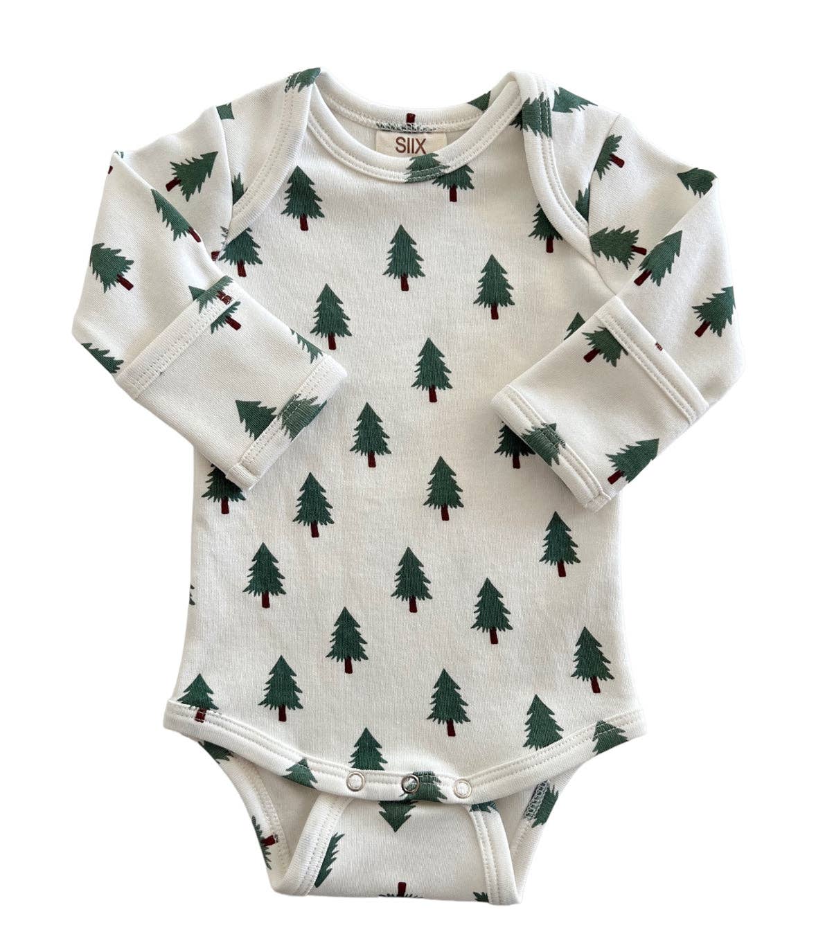 SIIX Collection - Trees / Organic Long Sleeve Bodysuit
