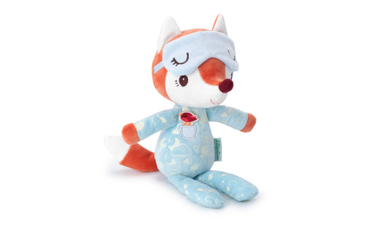 Janod - Alice The Fox | Glow-in-the-Dark Sleeping Cuddle | Plush Toy