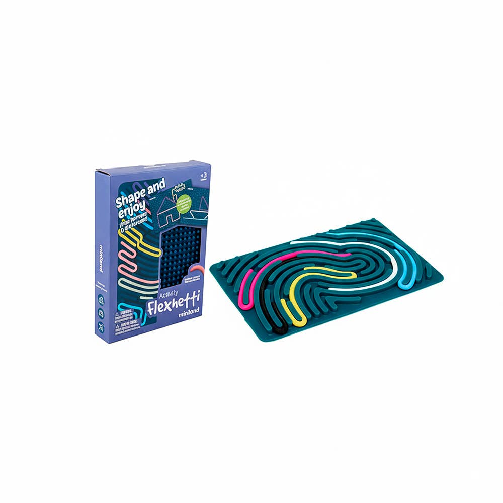 Miniland Educational - Flexhetti: Activity - Silicone fidget with activities