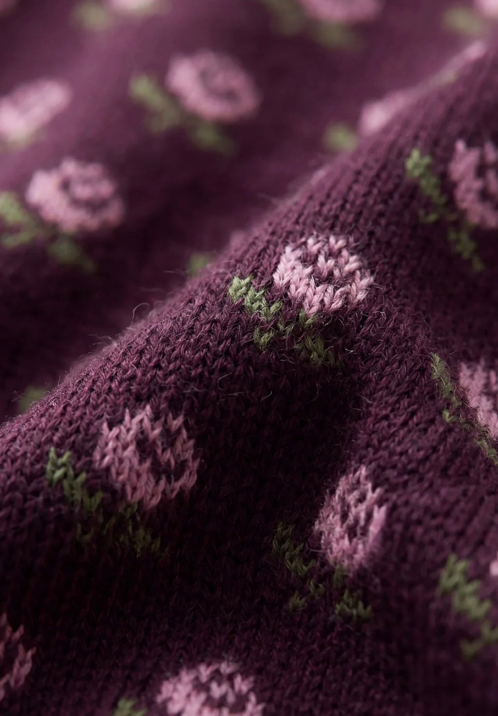 Jamie Kay - Evie Cardigan - Evie Jacquard Fig