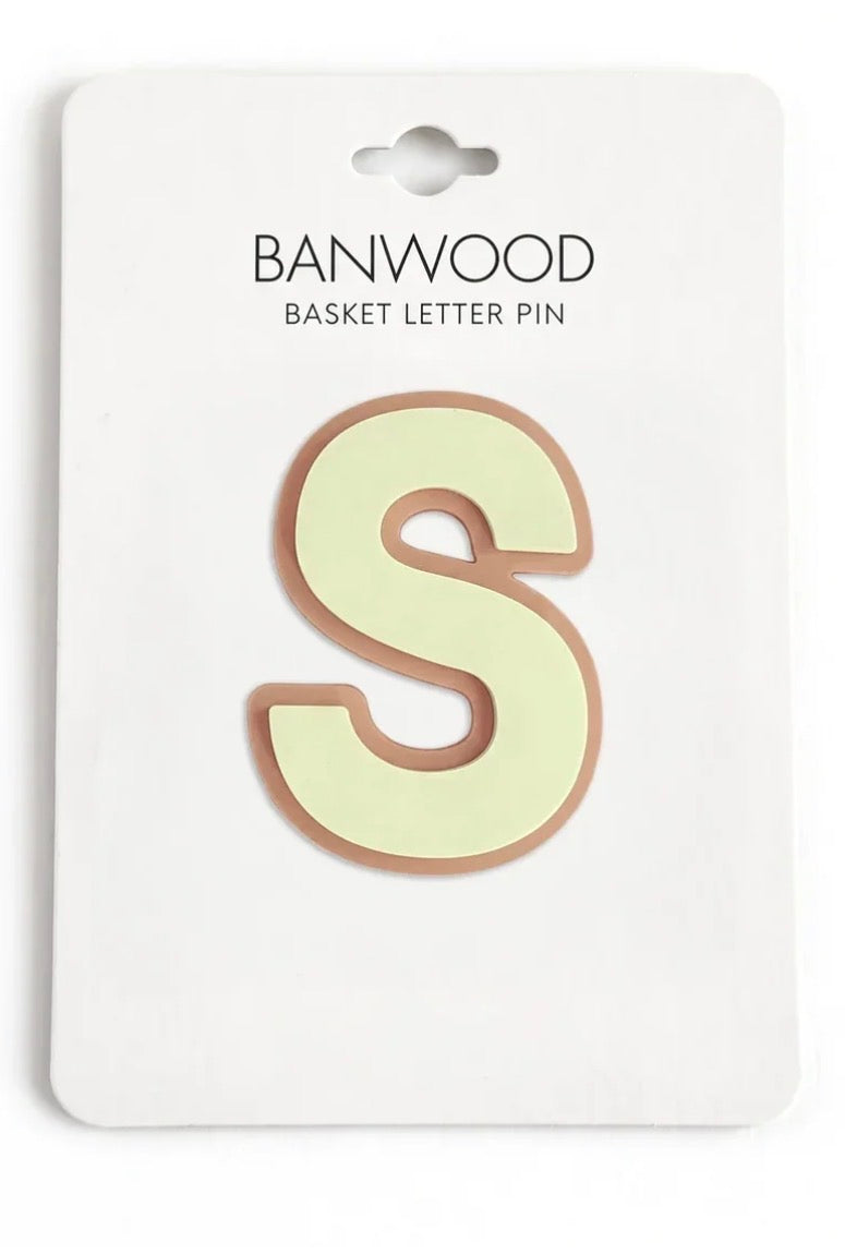 Banwood - Basket Letter Pins - Alphabet