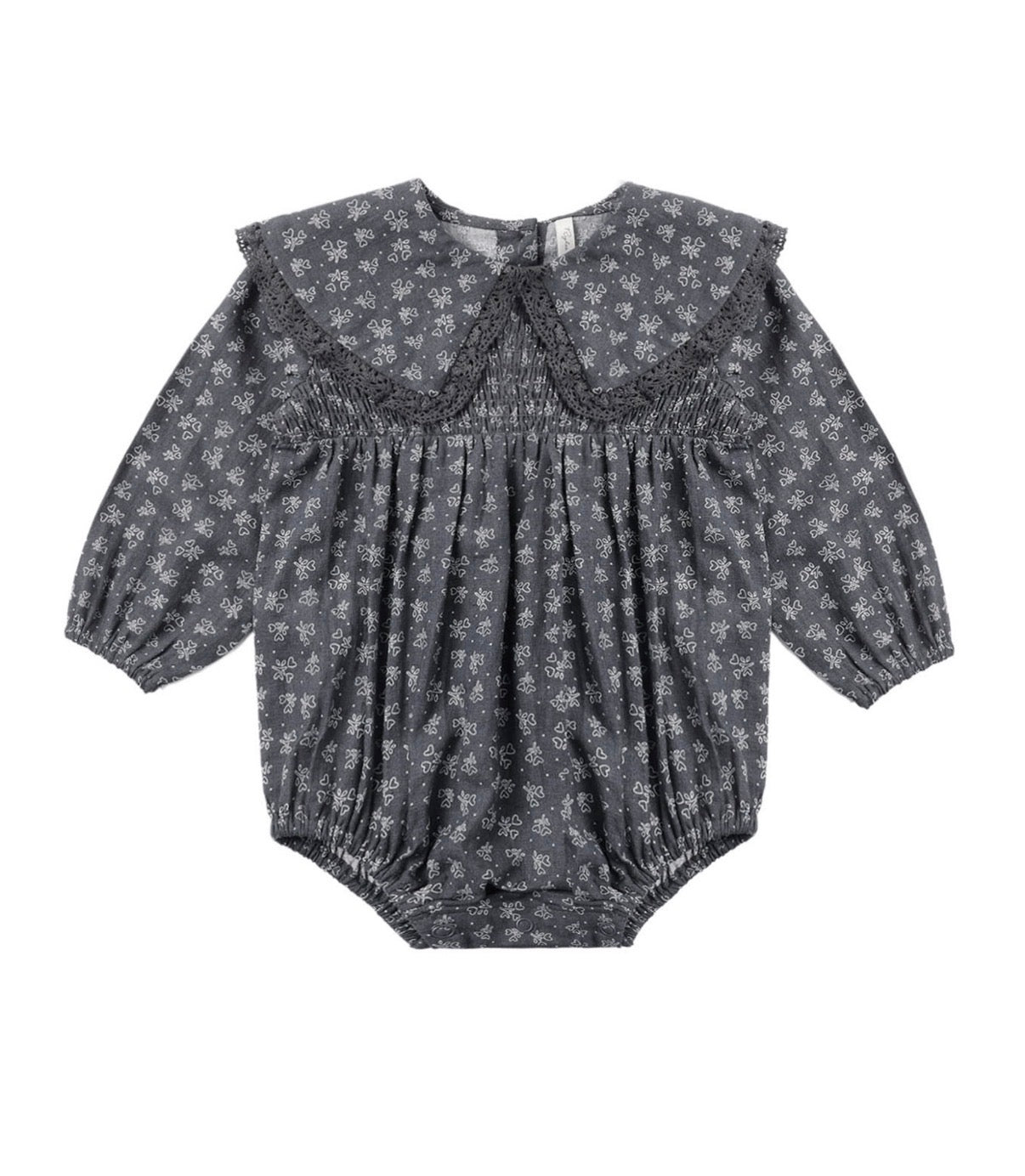 Rylee + Cru - Fern Romper - Heart Ditsy