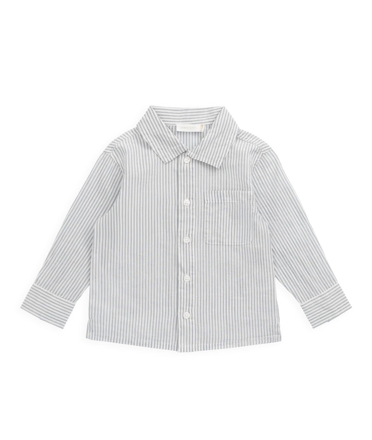 Jamie Kay - Organic Cotton Isaiah Shirt - Harbour Stripe