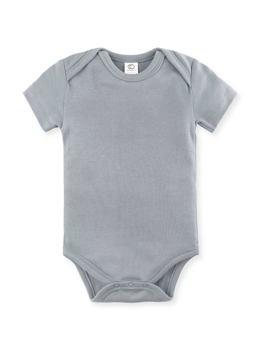 Colored Organics - Organic Baby Short Sleeve Classic Bodysuit - Mist