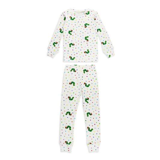 L'ovedbaby - Caterpillar | Kids' Organic PJ Set