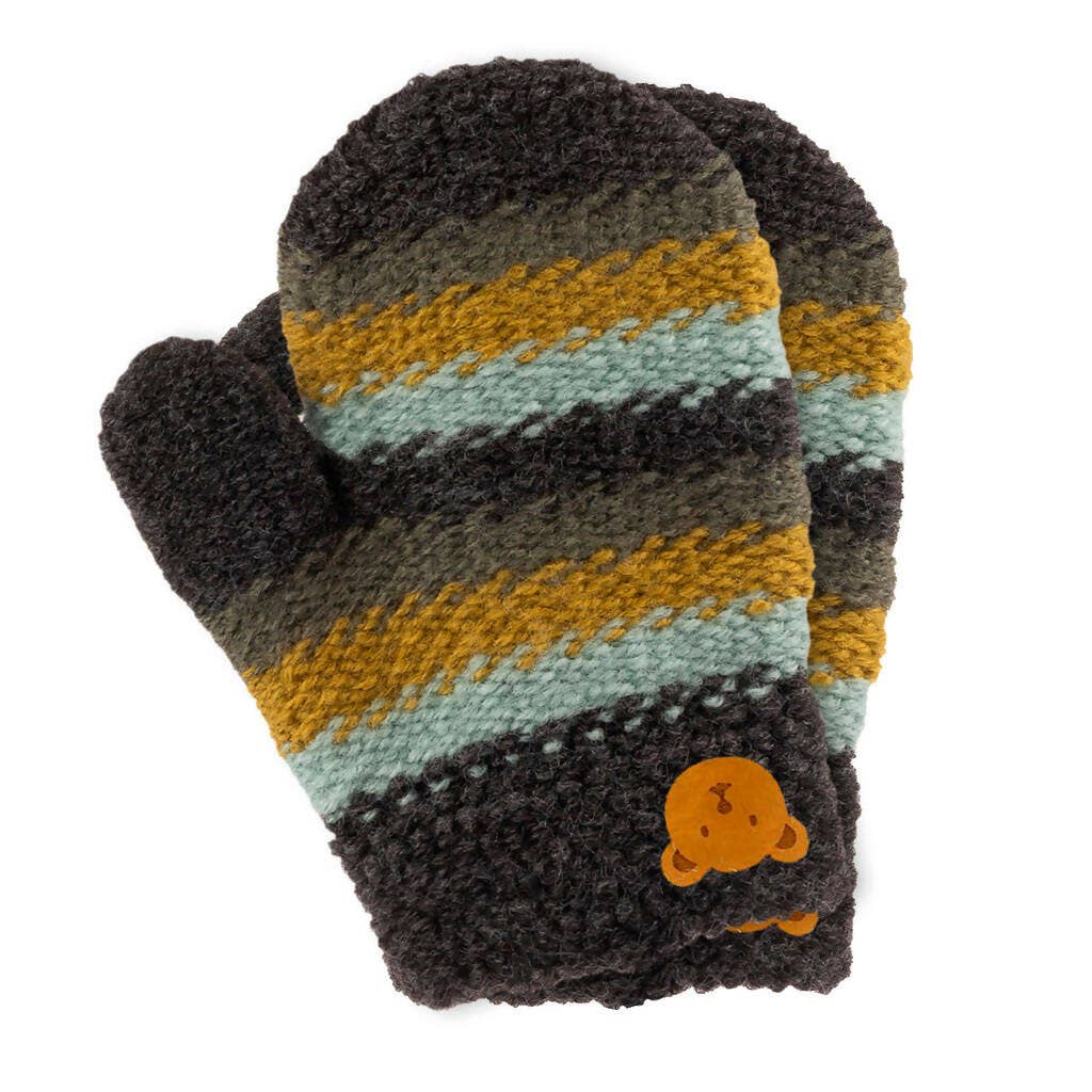 Wear Sierra - Soft Knit Mittens for Babies - Warm Unisex Mitten for Kids