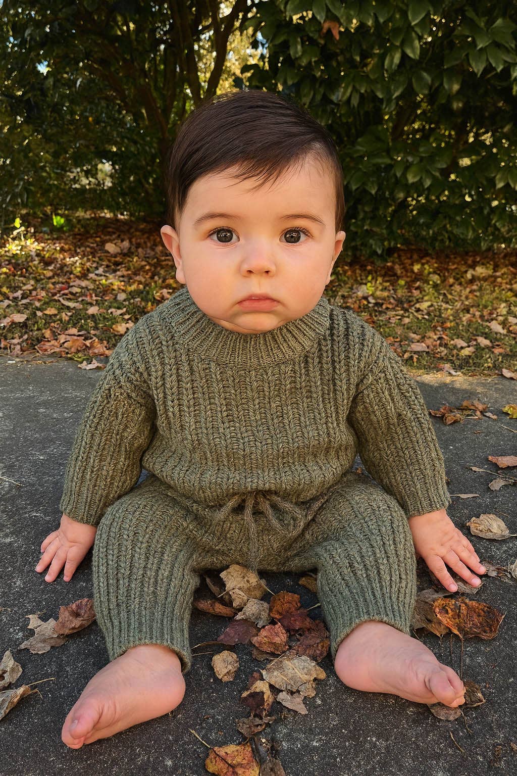 OLIVE & CRADLE - Chunky Braided PANTS