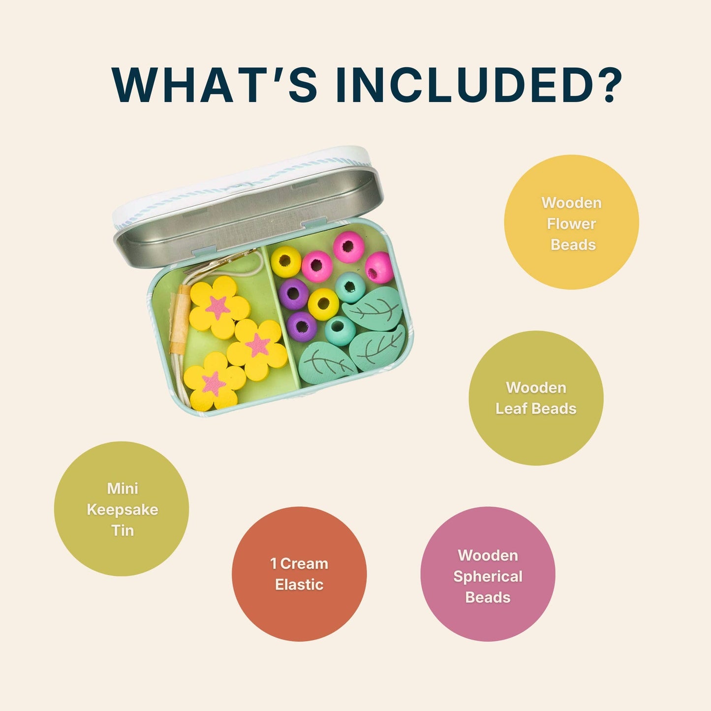 Cotton Twist (WE PREPAY ALL USA DUTIES) - Flower Bracelet Gift Kit