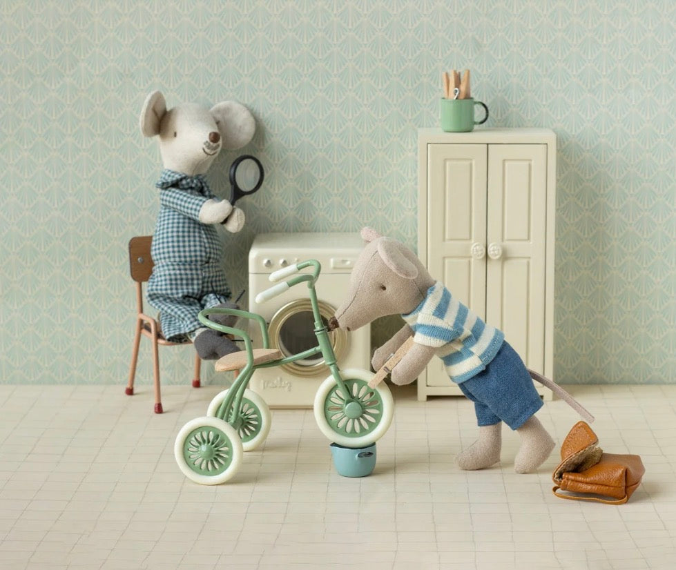 Maileg - Tricycle Mouse, Big Brother - Brown
