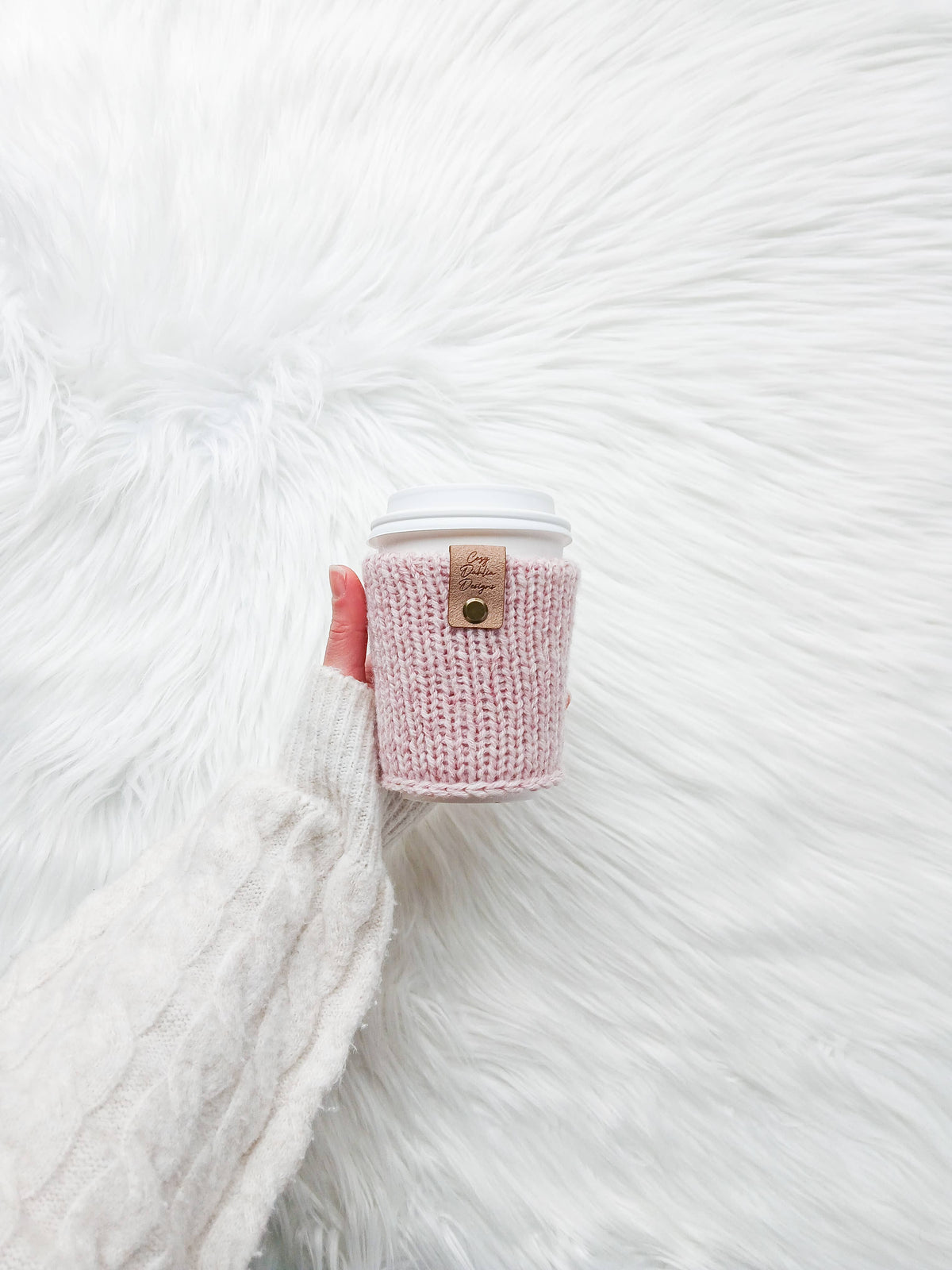 Cozy Dahlia Designs - Coffee Cup Sleeves - 12oz. and 16oz. Reusable Cup Cozy