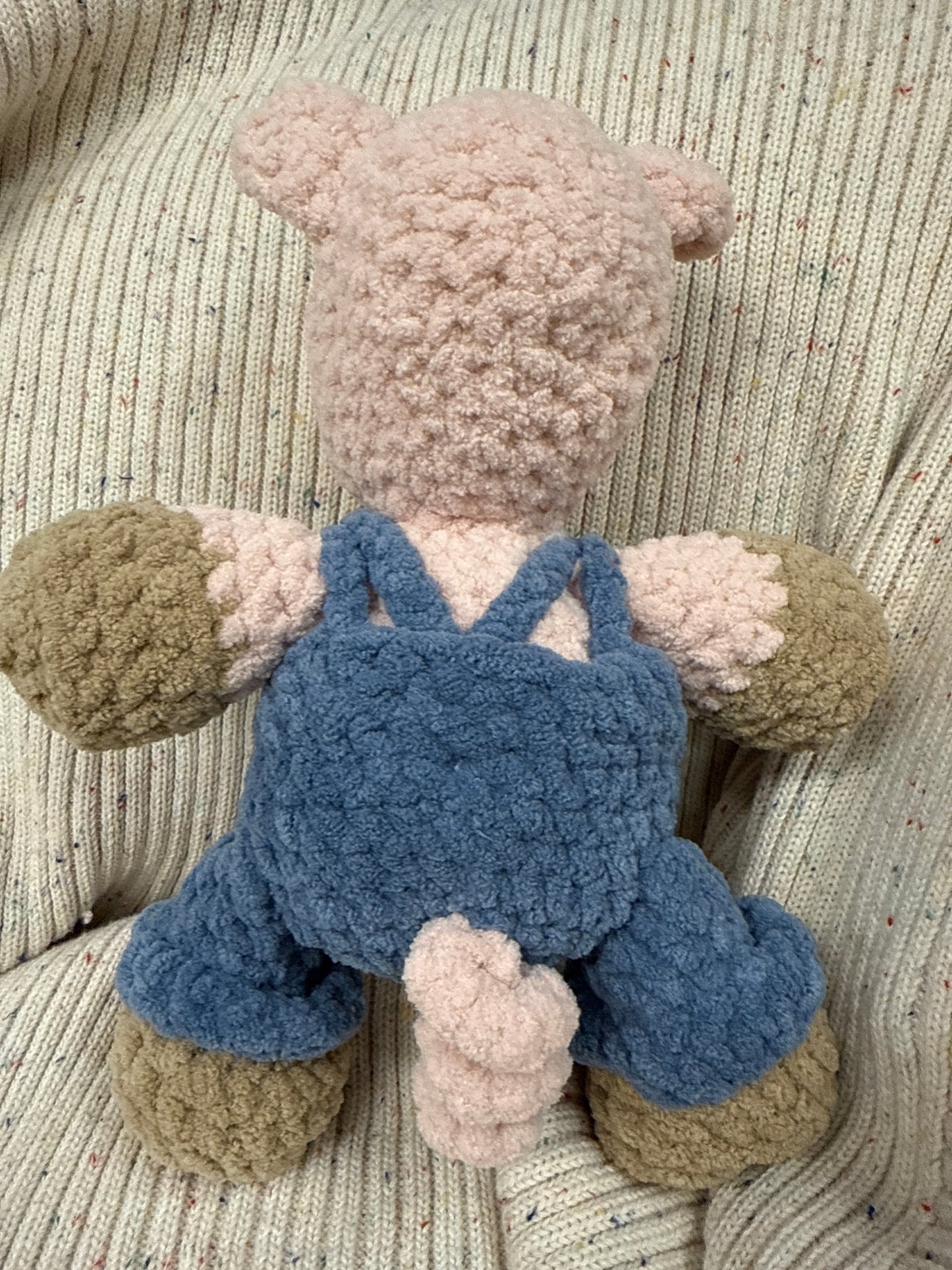 Cason Crochet - Pig in Overalls