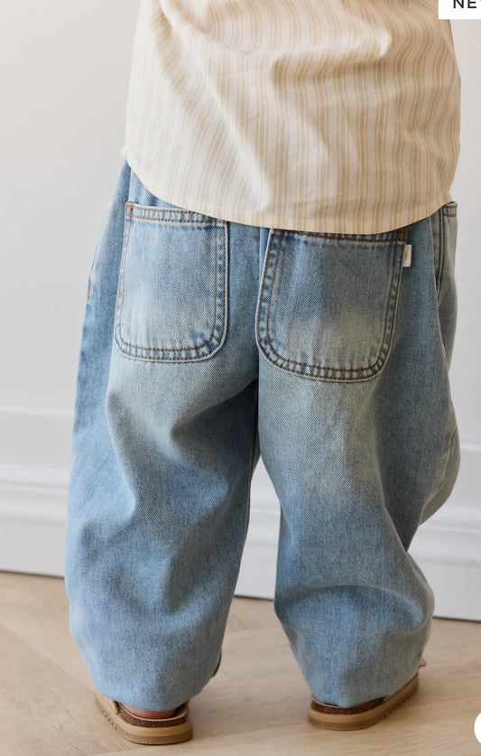Jamie Kay Rueben Pants- Antique Blue
