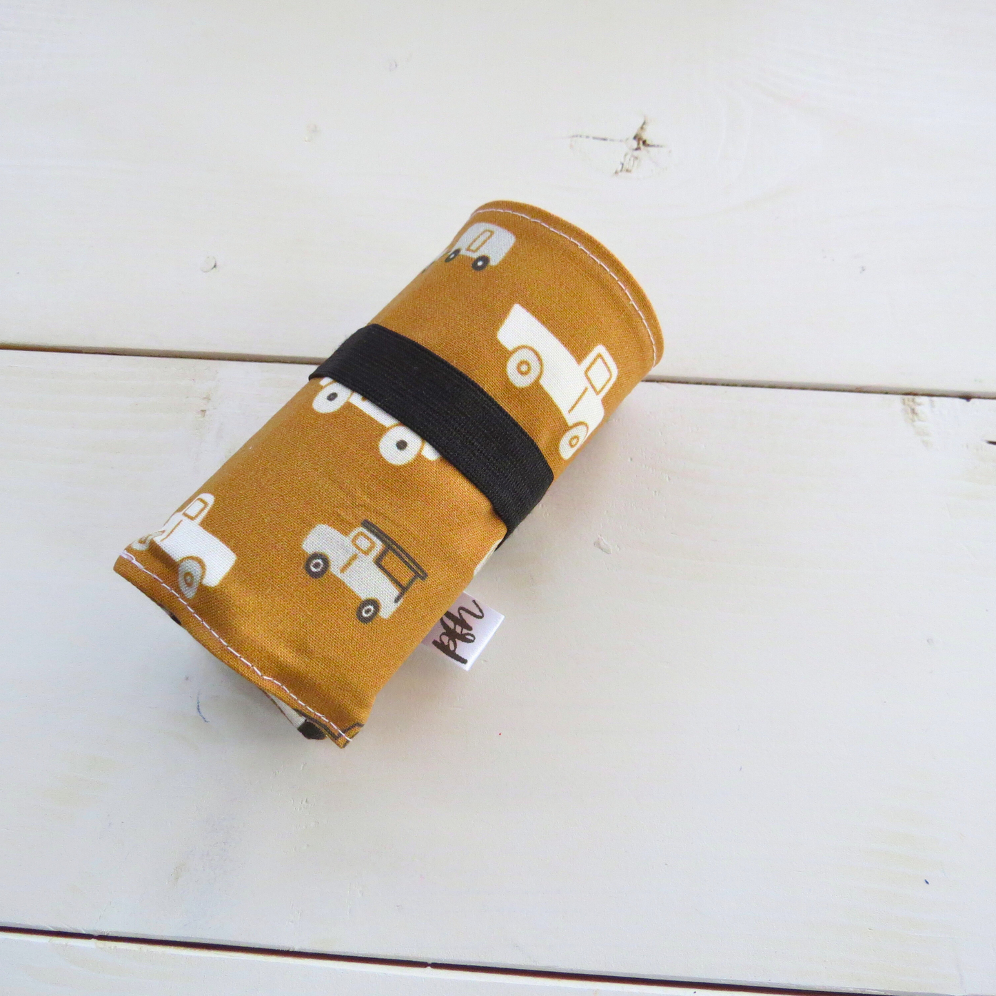 PaperFromHeaven - Car + Truck Crayon Roll-Up – Travel Art Organizer for Kids
