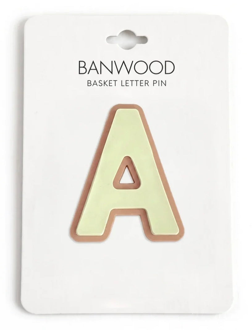 Banwood - Basket Letter Pins - Alphabet
