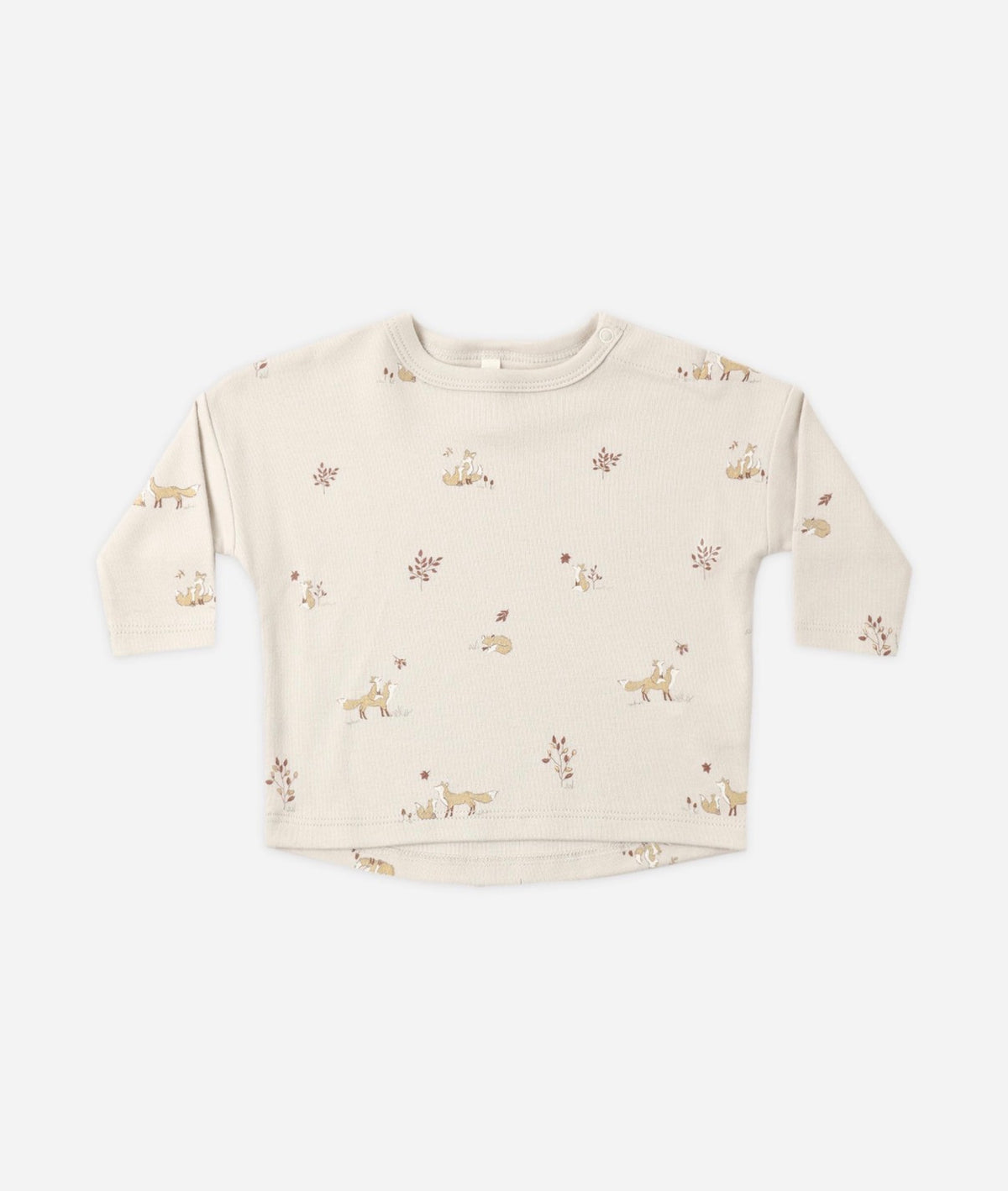 Quincy Mae - Long Sleeve Tee - Fox Land