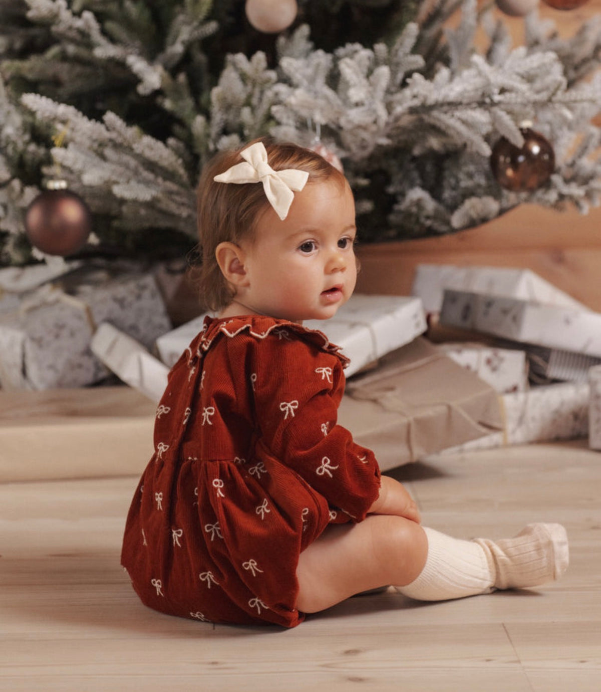 Rylee + Cru - Freya Romper Bows