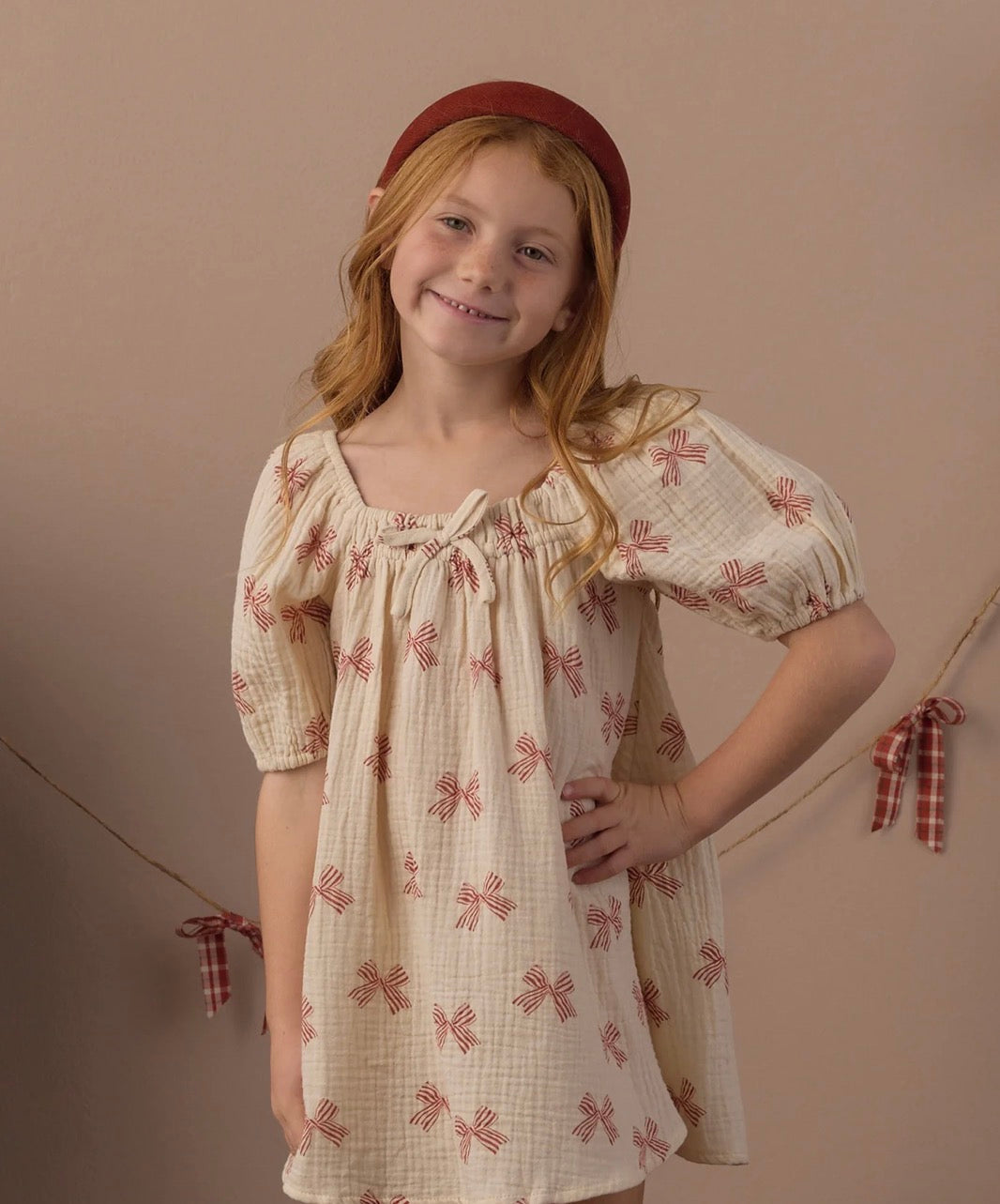 Rylee + Cru - Sabrina Mini Dress - Peppermint Bows