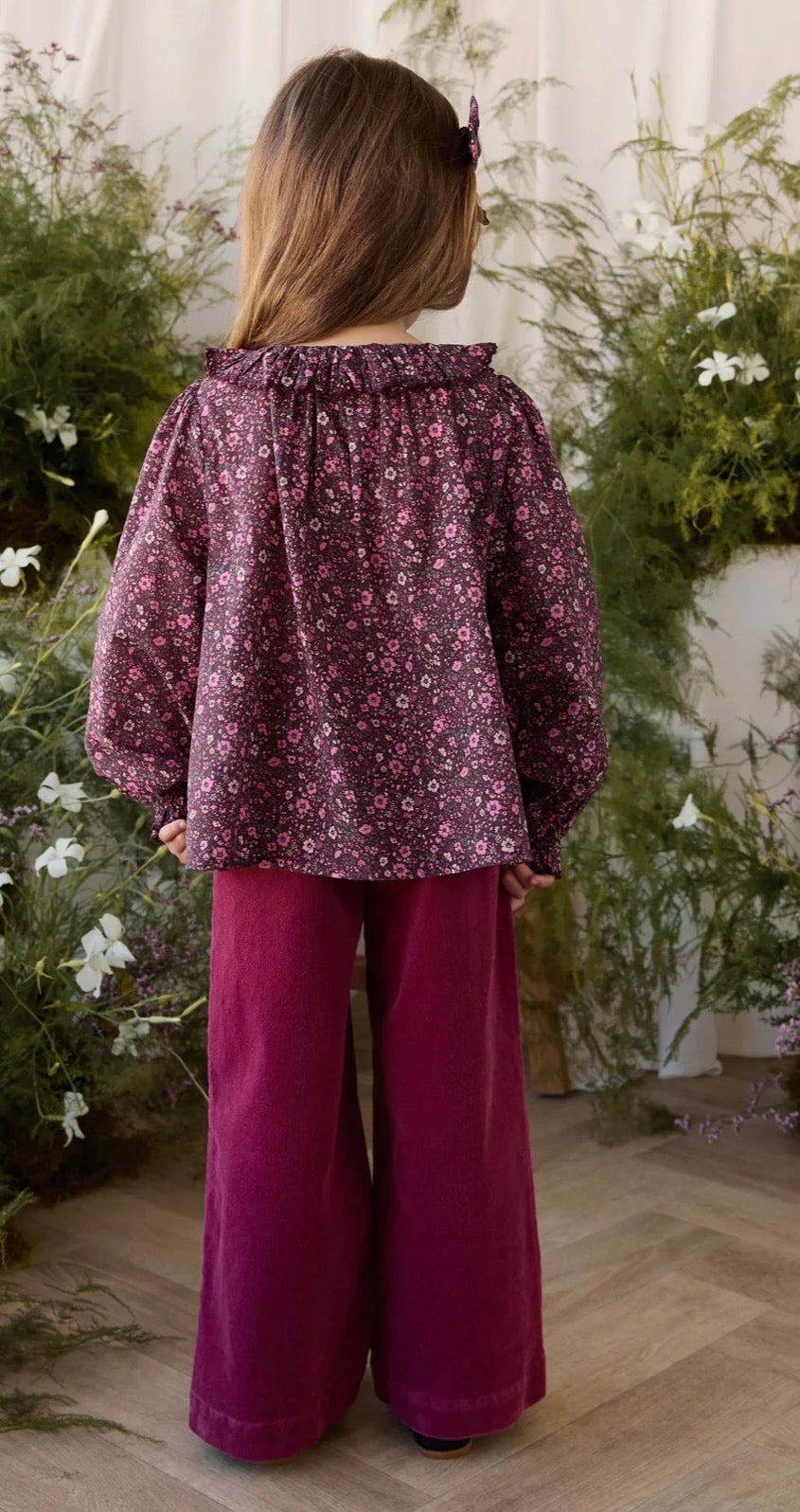 Jamie Kay - Organic Cotton Cecil Top - Floral Fig