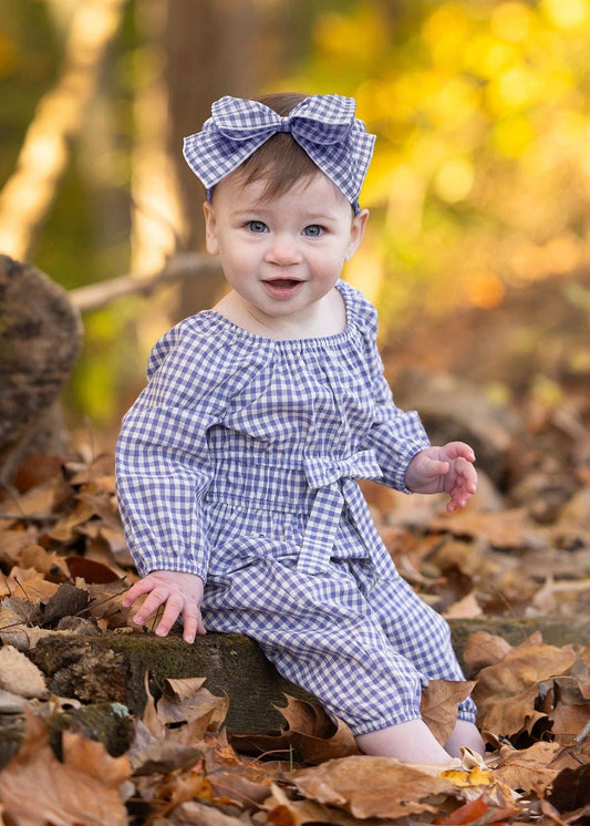 mabel + honey - Blueberry Jam Romper