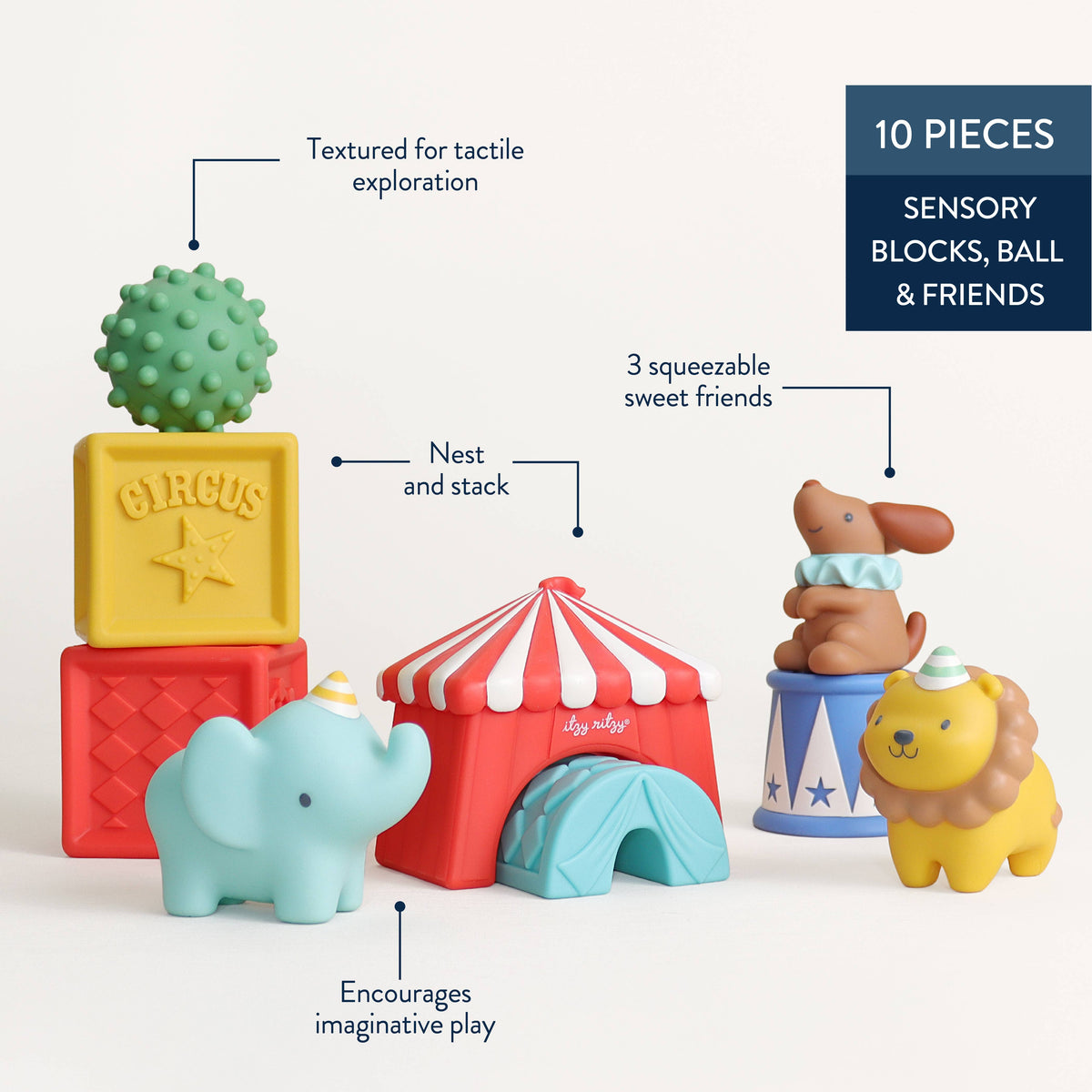 Itzy Ritzy - *NEW* Itzy Blocks™ - Circus
