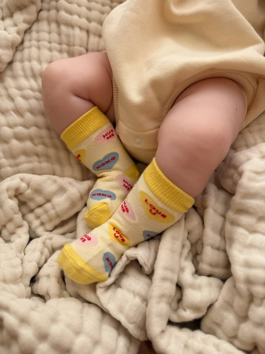 Luna + Luca - Candy Hearts Socks