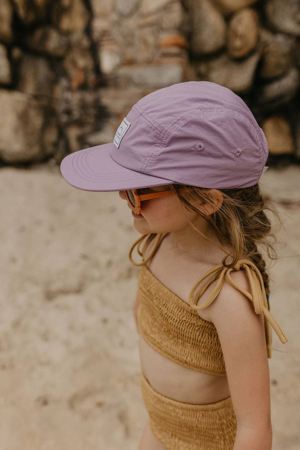 HEY AUGUST CO - Five-panel cap in Lavender