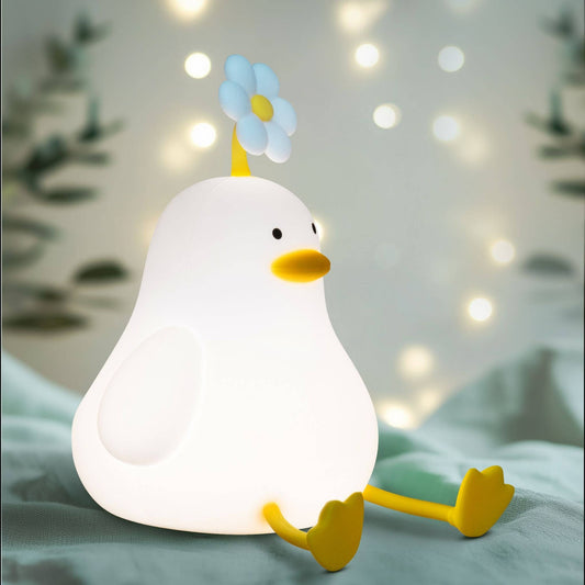 Zoe Sage - Duck LED Night Light USB Rechargeable Animal Touch Control Lamp