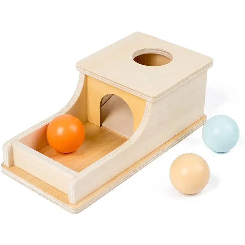 VIGOR - Montessori Wooden Pitch Ball Box Early Education