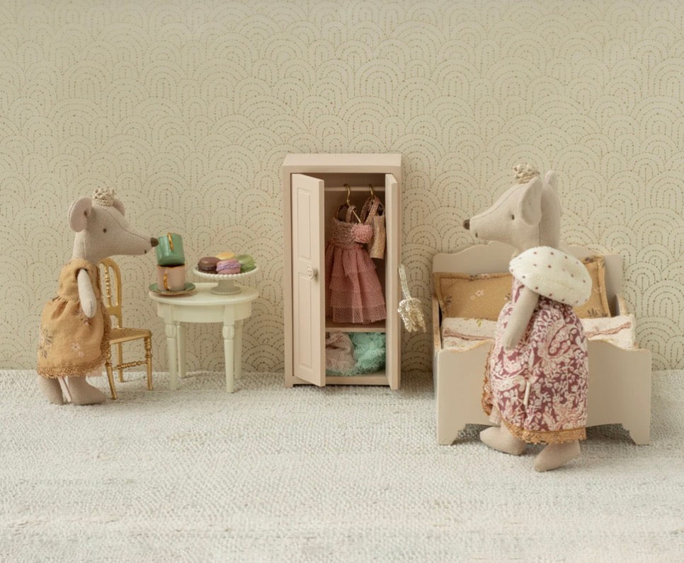 Maileg - Bed, Mouse - Off White