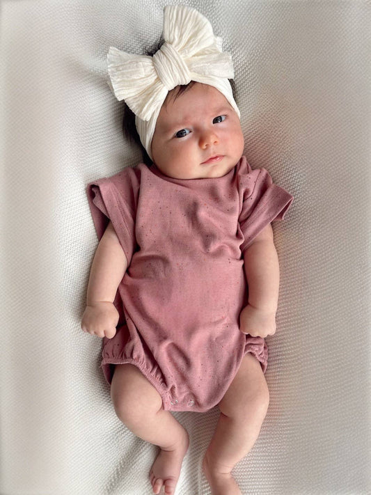 SIIX Collection - Mauve Speckle / T-Shirt Bubble