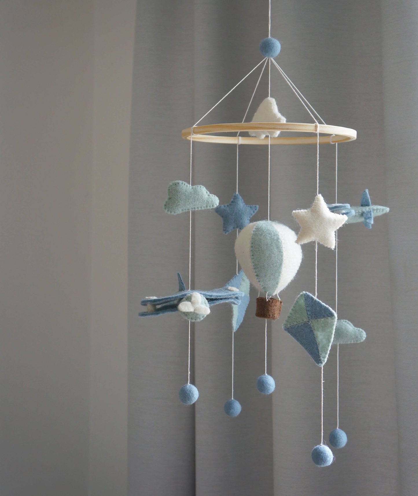 Gamcha - Mobile, Airballoon/Plane/Kite, Blue