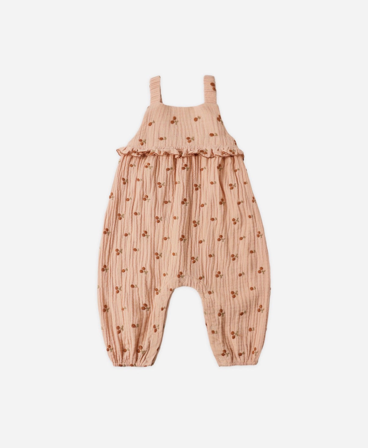 Rylee + Cru - Kinsley Jumpsuit Cherry Embroidery