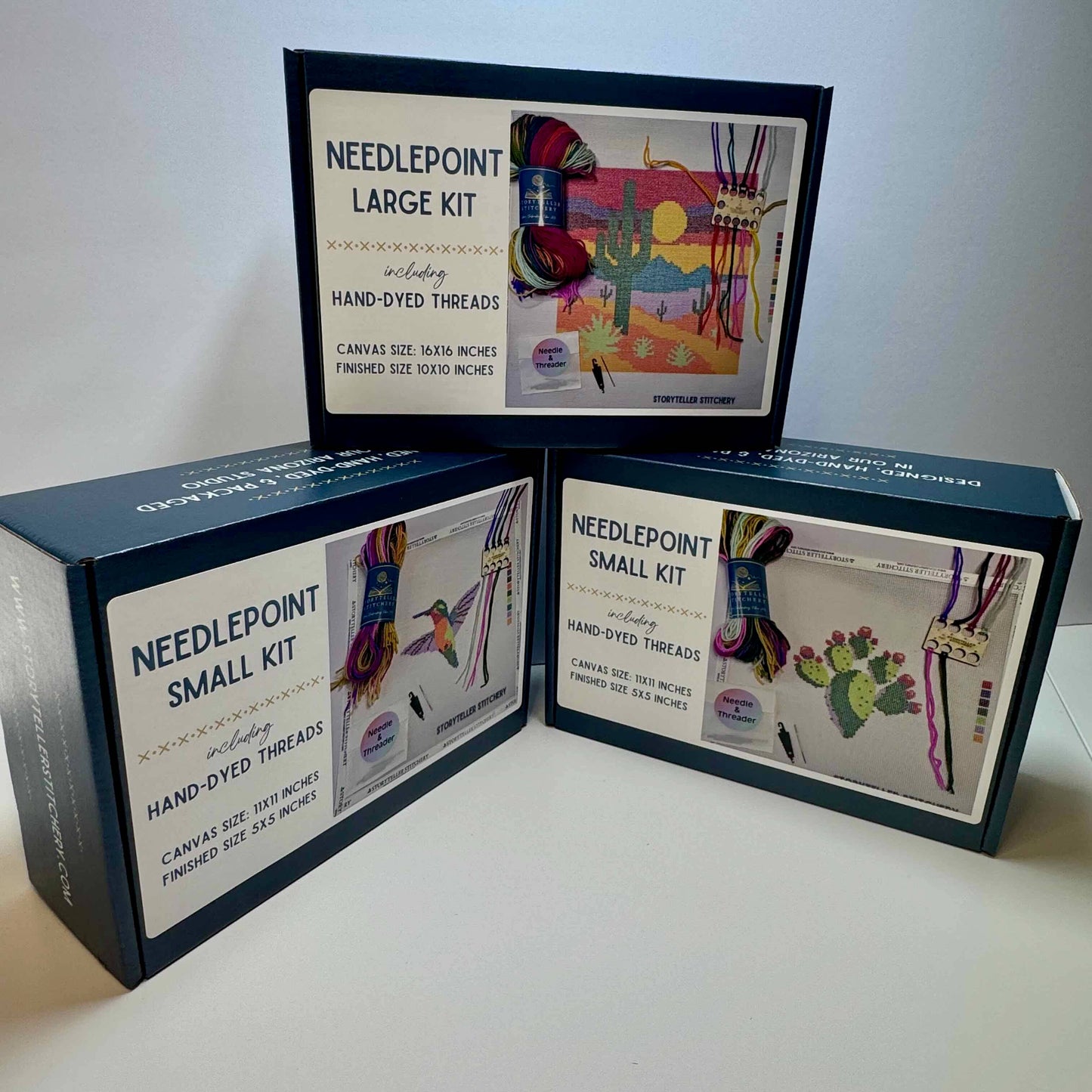Storyteller Stitchery - Hummingbird — Modern Needlepoint Kit (Small Design)