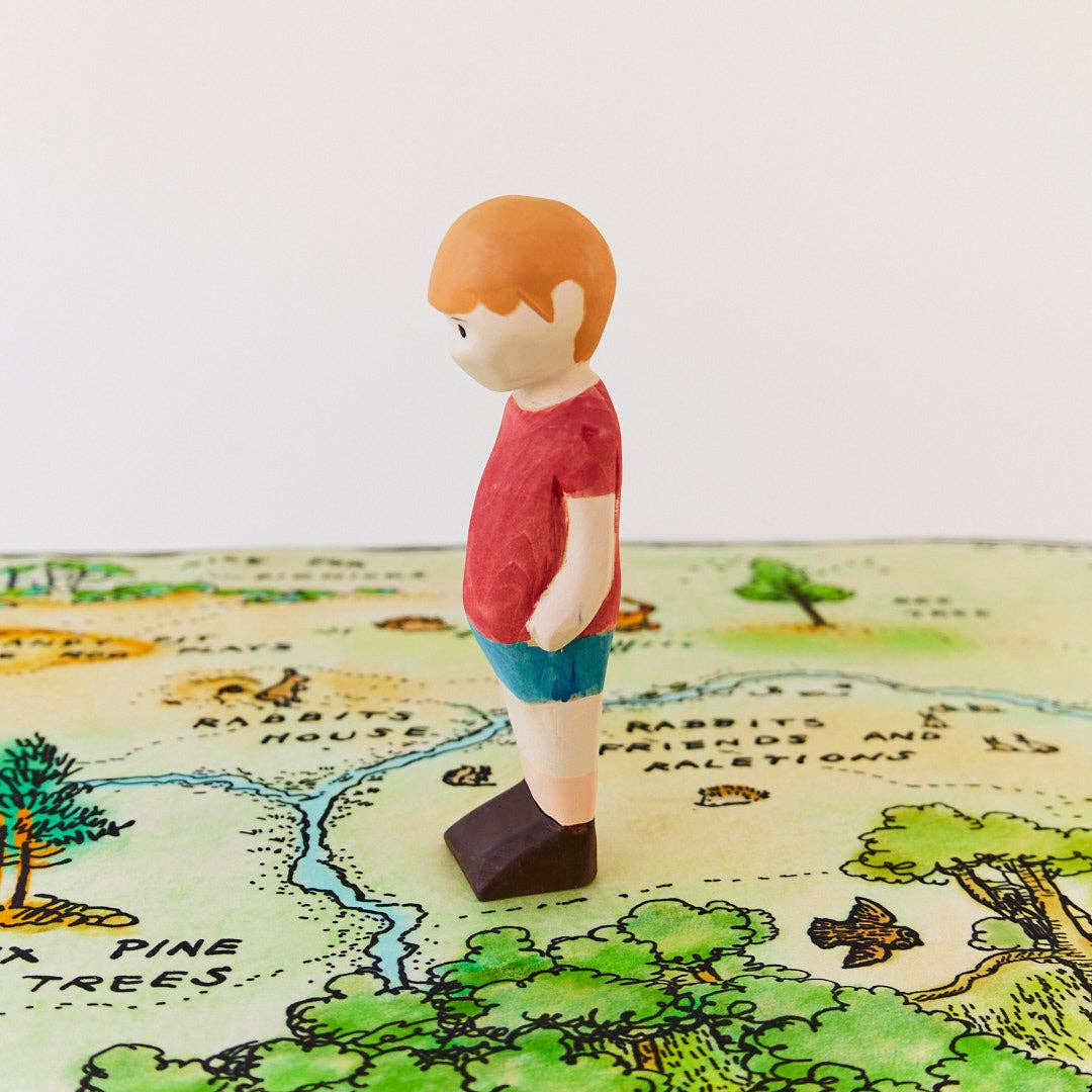 Sarah’s Silks - Wooden Christopher Robin