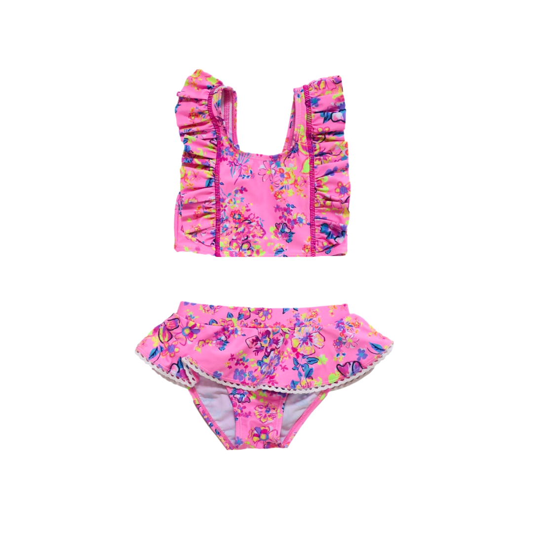 Blueberry Bay - Poolside Escape Two Piece Swimsuit