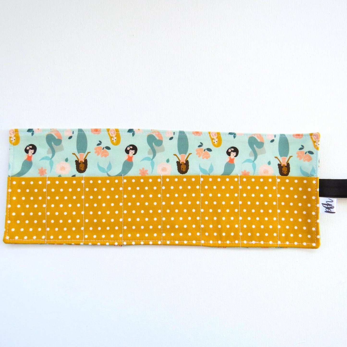 PaperFromHeaven - Mermaid’s Crayon Roll — Enchanted Ocean Colors for Artists