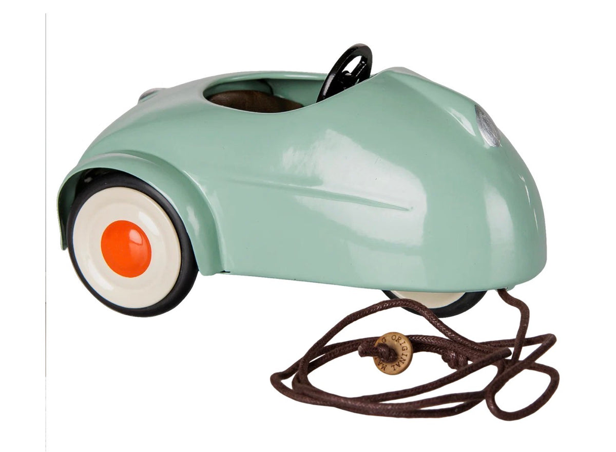 Maileg - Car, Mouse - Light Mint