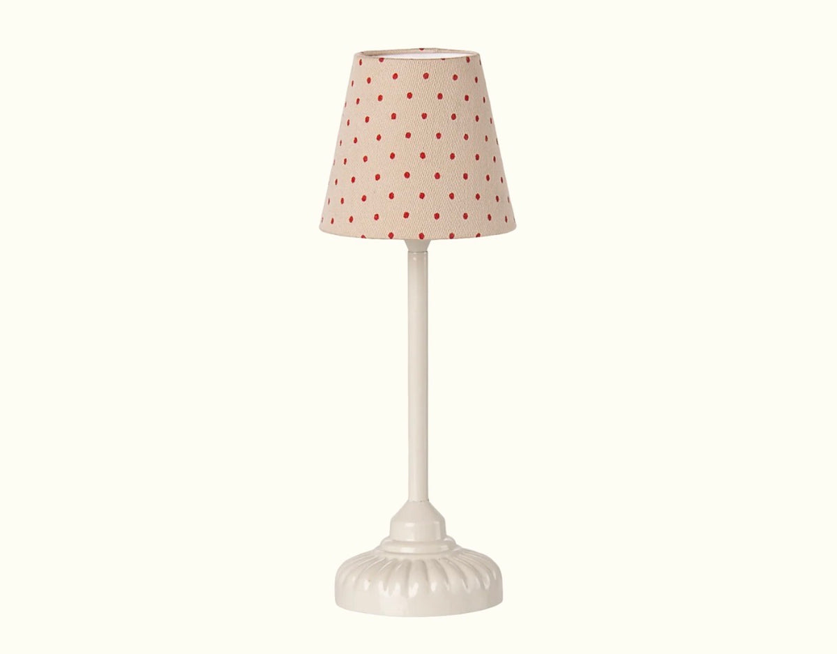 Maileg - Vintage Floor Lamp, Mouse - Sand