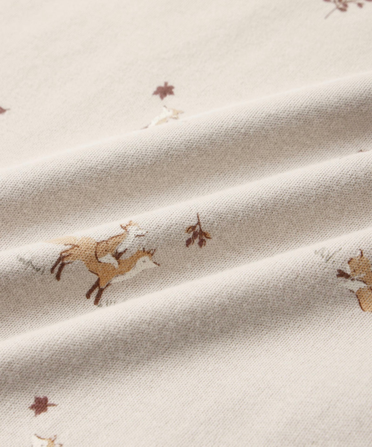 Quincy Mae - Long Sleeve Pocket Jumpsuit - Fox Land