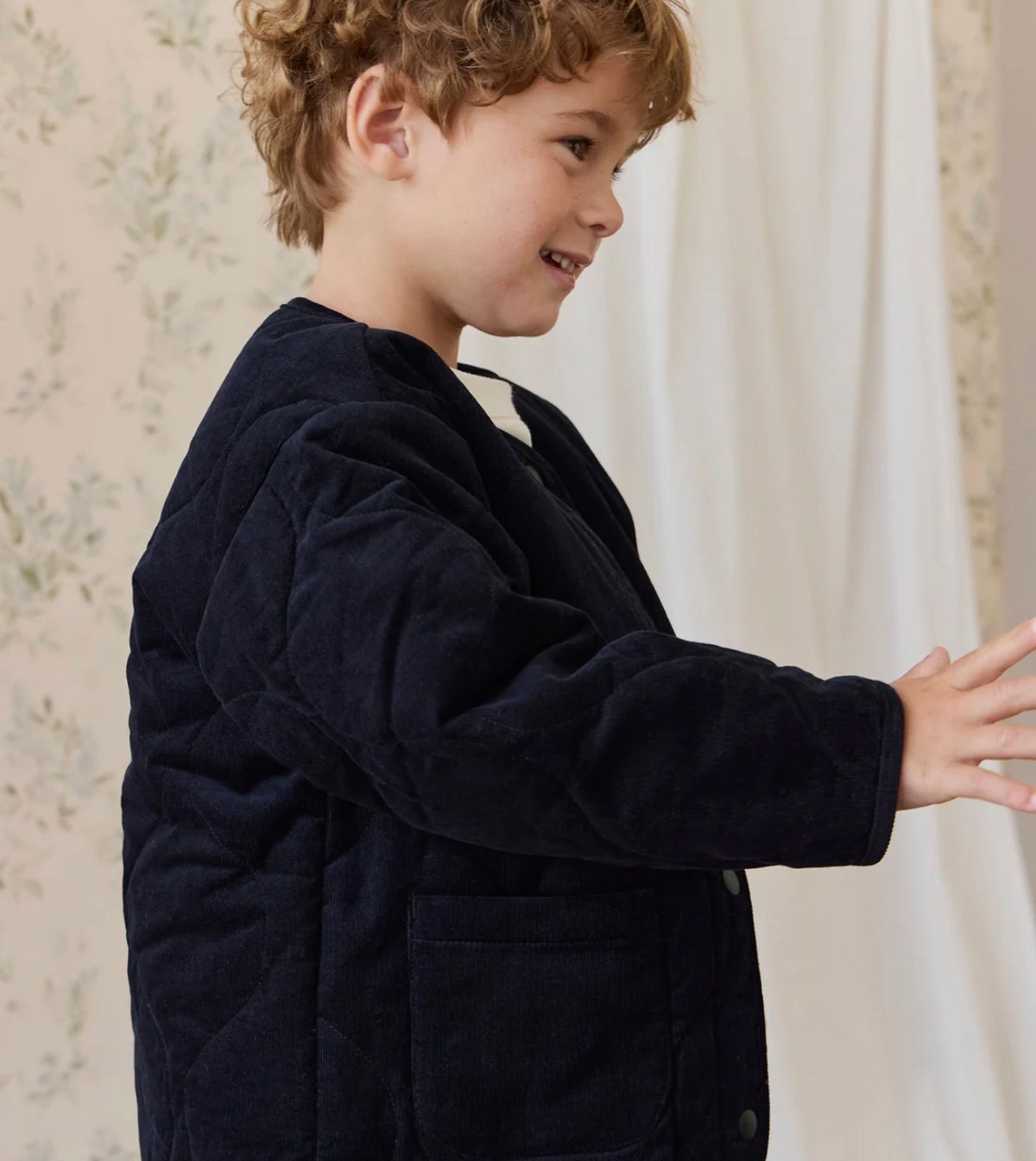 Jamie Kay - Jethro Puffer Jacket - Eclipse